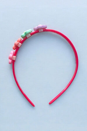 Çocuk Papatya Figürlü Soft Renklerde Taç