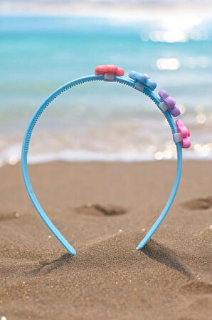 Çocuk Papatya Figürlü Soft Renklerde Taç