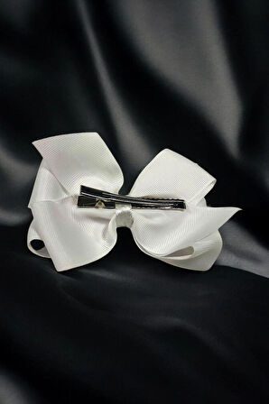 Kadın Ve Çocuk Pens Fiyonk 12 Cm Kurdele Toka