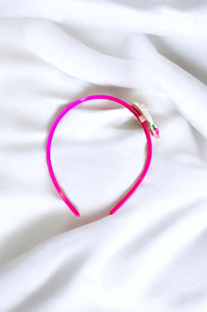 Çocuk Kız Figürlü Parlak Renklerde Taç