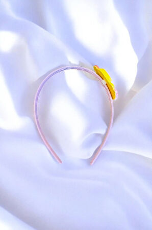 Çocuk Kız Figürlü Parlak Renklerde Taç