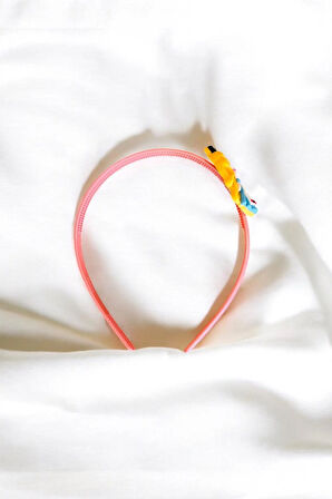 Çocuk Kız Figürlü Parlak Renklerde Taç