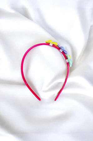 Çocuk Papatya Figürlü Parlak Renklerde Taç