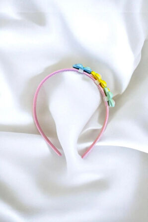 Çocuk Papatya Figürlü Parlak Renklerde Taç