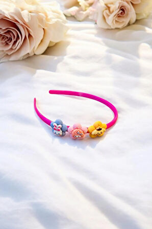 Çocuk Karakter Figürlü Parlak Renklerde Taç