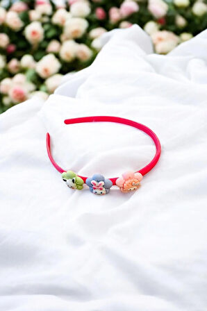 Çocuk Karakter Figürlü Parlak Renklerde Taç