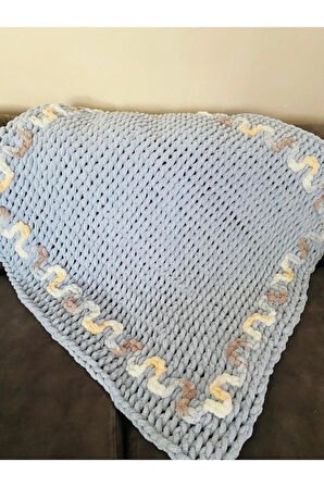 Puff El Örgüsü Özel Tasarım Bebek Bahtaniyesi