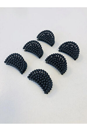 İnci Model 6 Adet Küçük Boy 5 Cm Mandal Toka Seti