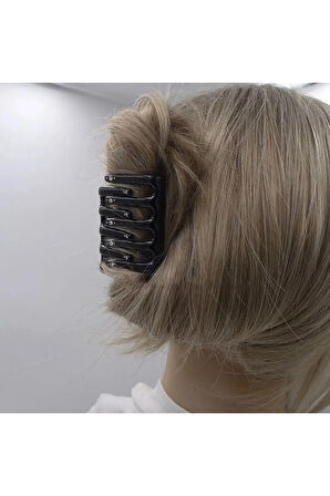 Kadın Firkete At Kuyruğu Tokası Çift Taraflı