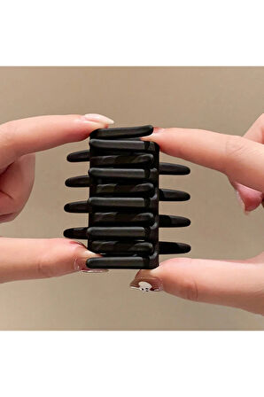 Kadın Firkete At Kuyruğu Tokası Çift Taraflı