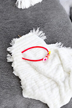 Çiçek Figürlü Parlak Renklerde Çocuk Taçı