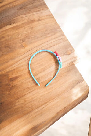 Çiçek Figürlü Parlak Renklerde Çocuk Taçı