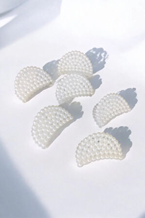 Boncuk Model 6 Adet Büyük Boy 6 Cm Mandal Toka