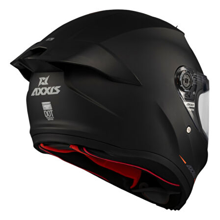 Axxis Kapalı Kask Fenix A1 Mat Siyah