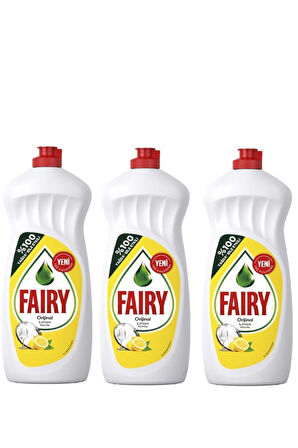 Fairy Bulaşık Deterjanı Limon 650 ml X 3 Adet