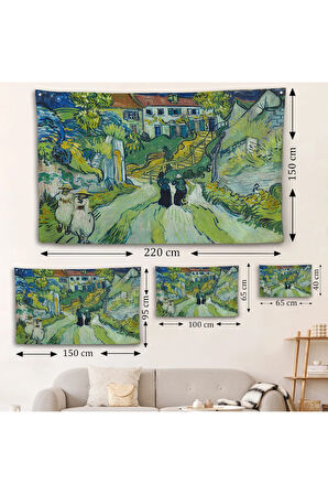 Vincent Van Gogh - La Siesta Duvar Örtüsü-7187