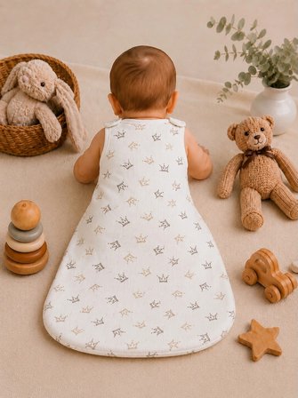 2.5 TOG Elyaflı Torba Askılı Çıtçıtlı Uyku Tulumu % 100 Pamuk