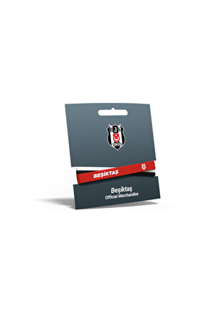 Beşiktaş Orijinal Lisanslı 3'lü BJK Silikon Bileklik Hediyelik Ahşap Kutulu