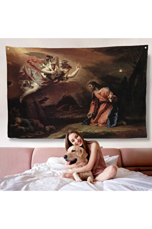 Sessizliğin İçinde Bir Davet Duvar Örtüsü-7192