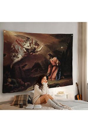 Sessizliğin İçinde Bir Davet Duvar Örtüsü-7192