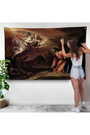 Sessizliğin İçinde Bir Davet Duvar Örtüsü-7192