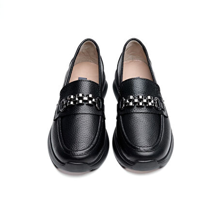 Casual Hakiki Deri Kadın Ayakkabı