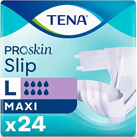 Tena Slip Premium Maxi 8 Damla Maxi Büyük Boy (L) 24'lü