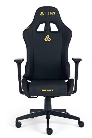 Titanseat Beast Leather Gold Oyuncu Koltuğu
