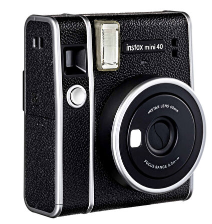 Fujifilm Instax Mini 40 Siyah Fotoğraf Makinesi ve 10'lu Film Seti