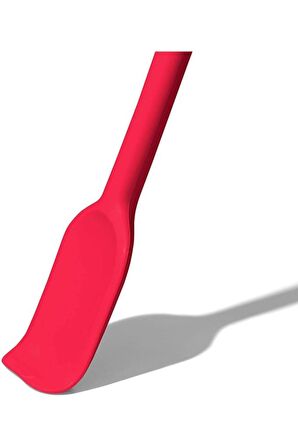 Oxo Silikon Spatula Kaşık Kırmızı