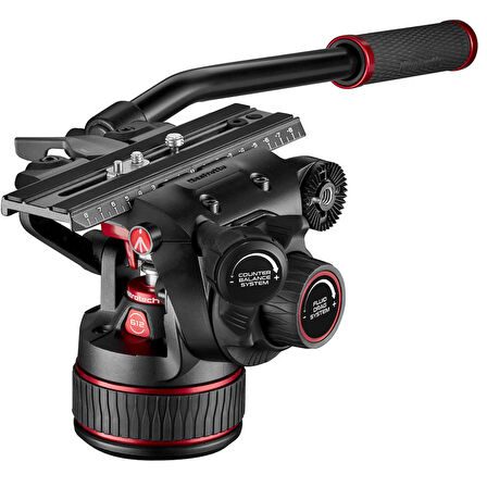 Manfrotto MVK612TWINGA Nitrotech 612 & Alu Twin GS Video Tripod