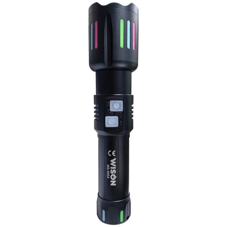 Wison Ws-9954 25w  Zoomlu Yeşil Lazerli Metal Şarjlı El Feneri iegxx