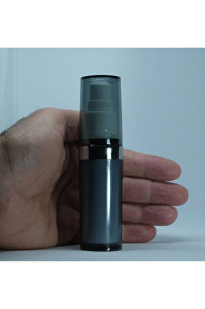 LOSYON VE KREM ŞİŞESİ 30 ML 5 ADET GRİ AKRİLİK ŞİŞE