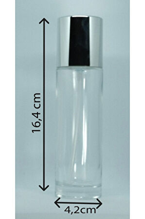 LOSYON VE KREM ŞİŞESİ 100 ML (4 ADET) ŞEFFAF SARI KAPAK BOŞ CAM ŞİŞE