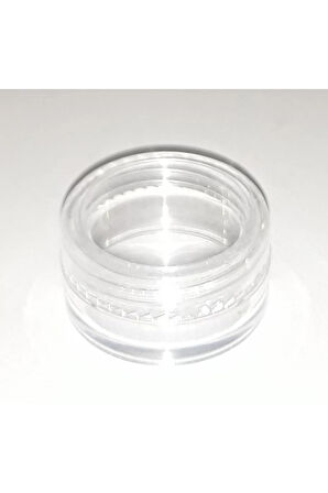 KREM KUTUSU 5 ML (20 ADET) BOŞ ŞEFFAF PLASTİK ŞİŞE