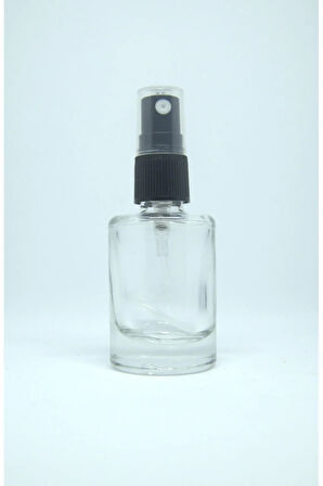 BOŞ PARFÜM VE KOLONYA ŞİŞESİ 12 ML (10 ADET) BOŞ PLATİK SİYAH SPREY