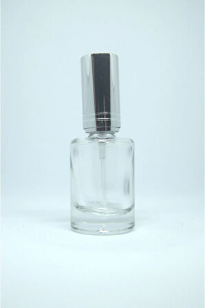 BOŞ PARFÜM VE KOLONYA ŞİŞESİ 12 ML (5 ADET) BOŞ METAL GRİ SPREY