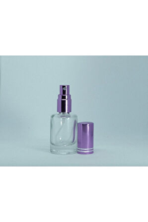 BOŞ PARFÜM VE KOLONYA ŞİŞESİ 12 ML (10 ADET) BOŞ METAL GRİ SPREY