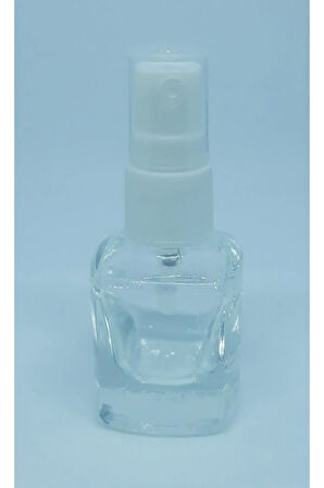 BOŞ PARFÜM VE KOLONYA ŞİŞESİ 5 ML 10 ADET BOŞ CAM BEYAZ SPREY ŞİŞE