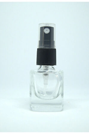BOŞ PARFÜM VE KOLONYA ŞİŞESİ 5 ML 5 ADET BOŞ CAM SİYAH SPREY ŞİŞE