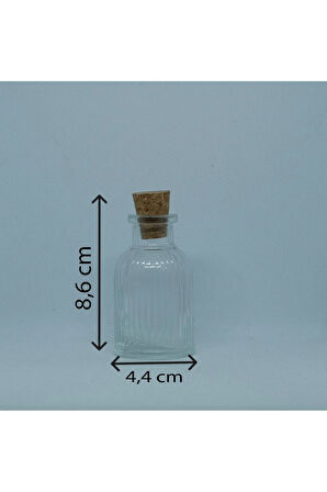 BOŞ PARFÜM ŞİŞESİ 35 ML (10 ADET) ODA VE ARAÇ İÇİN ROMAN BAMBU BOŞ ŞİŞE