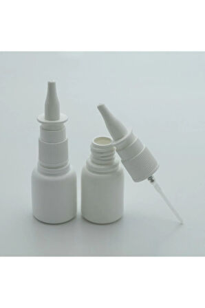 BOŞ BURUN SPREYİ 25 ML (10 ADET) BEYAZ BOŞ PLASTİK