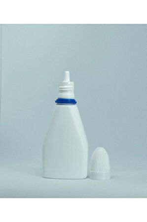 BOŞ GÖZ VE BURUN DAMLALIK 30 ML (5 ADET) BEYAZ BOŞ PLASTİK