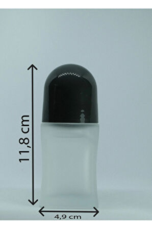 BOŞ PARFÜM ŞİŞESİ 50 ML (5 ADET) BUZLU ROLL-ON BOŞ ŞİŞE