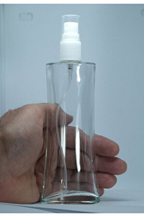 BOŞ PARFÜM ŞİŞESİ 100 ML (3 ADET) ŞEFFAF KAPAKLI EYFEL BOŞ ŞİŞE
