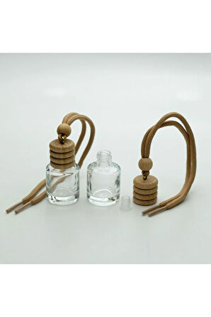 BOŞ PARFÜM ŞİŞESİ 8 ML ELMA (10 ADET) ARAÇ İÇİN
