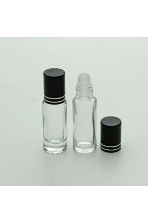 Boş Parfüm Şişesi Boş 5 ml (10 ADET) Sarı Kapaklı Roll-on Modeli