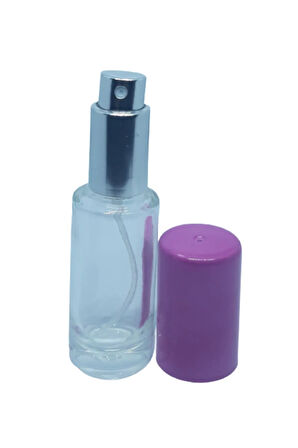 BOŞ PARFÜM ŞİŞESİ BOŞ 12 ML (5 ADET) GENİŞ PEMBE MODEL