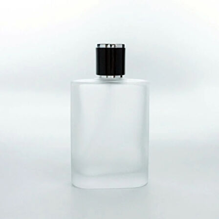 BOŞ PARFÜM ŞİŞESİ 100 ML OVAL BUZLU (2 ADET) (SPREY APARAT İLE KAPATILIR-KOLAY KAPAMA) BOŞ ŞİŞE