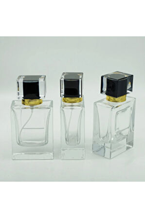KOLAY KAPAMA APARATI VE Parfüm Şişesi 50 ml 10 Adet Damla Etiketli (SPREYİ APARAT ILE KAPATILAN-KOLAY KAPAMA) Model